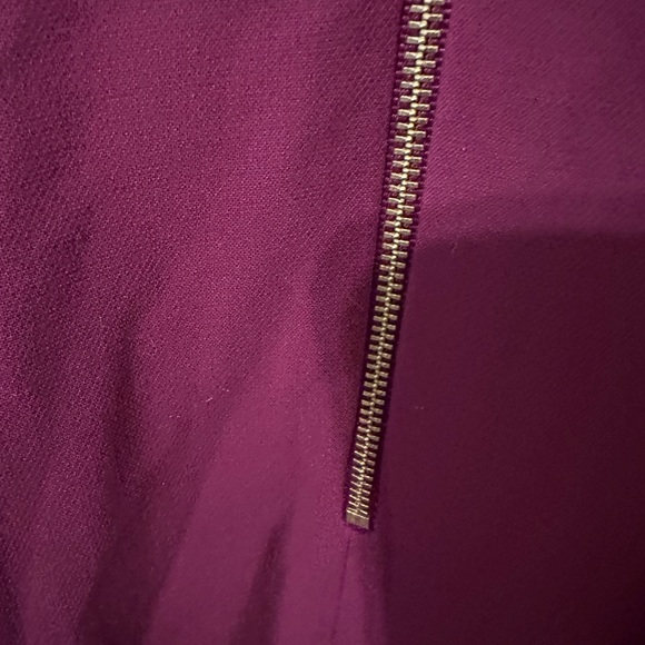 Size 4 Tahari Purple Dress - Picture 3 of 6